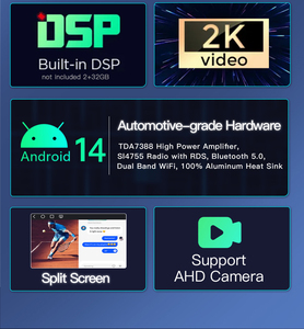 Автомагнитола 2DIN, Android 14, без DVD | Для <span class=keywords><strong>VW</strong></span> Passat B5/MK4/MK5 | Sharan/Jetta/Bora/Polo | Транспорт <span class=keywords><strong>T5</strong></span>/Citi/Chico - Product Image 5