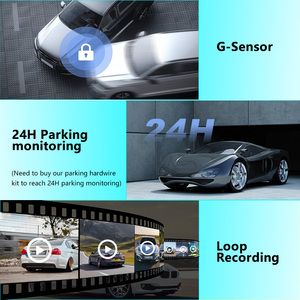 Fábrica al por mayor lente Dual 3 ''pantalla táctil visión nocturna GPS Wifi 4K cámara de coche caja negra grabadora de conducción Grabación en bucle ZD55 - Product Image 5