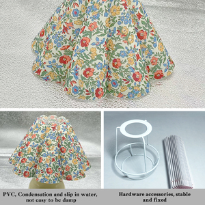 بيع بالجملة مخصص تصميم حديث مخروطي مطوي شكل زهرة مخروطي عاكس الضوء ديكور أنيق - Product Image 5