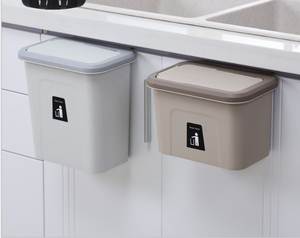 ESD Plastic design kitchen wall mounted trash bin online sale