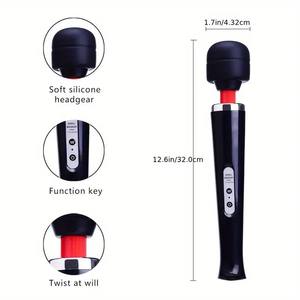 Verbesserter AV-Vibrator mit 10 Vibrations modi, 360 °-Drehung, tiefer Einsatz, G-Punkt-Stimulator für Frauen, Paare, Spielzeug für Erwachsene - Product Image 2