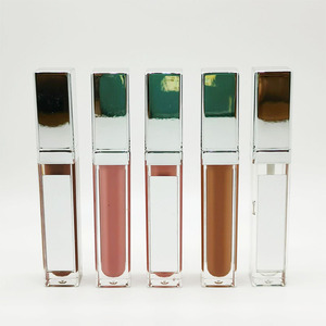 New Mould Bulk 6ml Square Lipgloss Mit LED Direct Miroir Luxury Nude Pigment Matte LED <strong>Lip</strong> <strong>Gloss</strong> With <strong>Light</strong> and Mirror Liner - Product Image 6