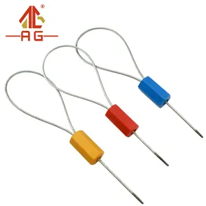 Serrure à fil AG-C003 personnalisée en matériau ABS nouveau joint de verrouillage de câble réglable à serrure Standard