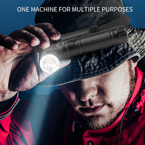 XPG High Intensity Outdoor Headlamp 18650 Battery Led Portable Multi Functional <b>Mini</b> Flashlight With Magnetic Pen Clip - Product Image 5
