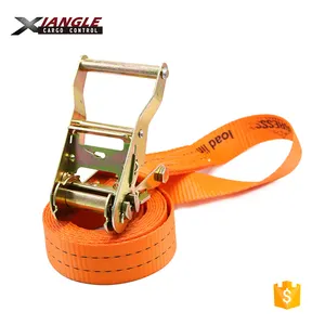 1.5Inch 38Mm 2000kgs Ratchet Cargo Tensioner Lashing Belt Tie Xuống Dây Đai Mà Không Có Móc