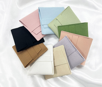 Kantong Perhiasan Beludru Mikrofiber Mini dengan Logo Kustom, Dapat Didaur Ulang, Cetak Timbul, dan Emboss, Dilengkapi Kartu dan Bantalan, untuk Kalung dan Gelang
