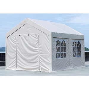 Tente de réception extérieure grande capacité avec structure en aluminium, 20x30 40x80, chapiteau commercial pour mariages avec parois latérales amovibles - Product Image 4