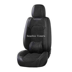 Housse de siège de voiture universelle en cuir PU 5D de luxe Xiangta, housse de siège de voiture stéréo 5D, en cuir PVC imperméable - Product Image 6