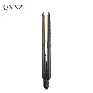 QXXZ Professional Electric Aluminum Flat Iron Hair Straightener With LED Light hair dryer travel iron hair crimping iron