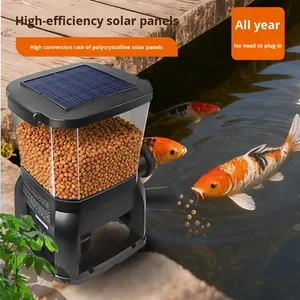 Jebao Jecod alimentazione automatica a energia solare grande capacità WiFi alimentatore per pesci all'aperto <span class=keywords><strong>Koi</strong></span> stagno <span class=keywords><strong>acquario</strong></span> e <span class=keywords><strong>acquario</strong></span> alimentazione - Product Image 5