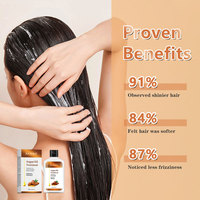 Masque capillaire végétalien à l'huile d'argan de marque privée Spa Produits de soins capillaires hydratants Masque capillaire à l'huile d'argan au collagène du Maroc