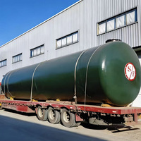 Réservoir de stockage de carburant diesel souterrain de 10 000 L, 20 000 L, 30 000 L, 40 000 L pour station-service