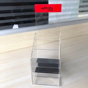 Nhà máy cung cấp trực tiếp Acrylic <span class=keywords><strong>Brochure</strong></span> hiển thị Kệ máy tính để bàn rõ ràng PMMA tập sách hiển thị tủ cho cửa hàng - Product Image 1