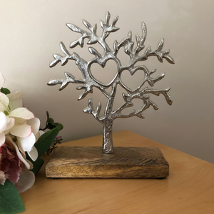 Escultura decorativa abstracta de metal de aluminio con base de mármol estatua de decoración moderna para el hogar - Product Image 1