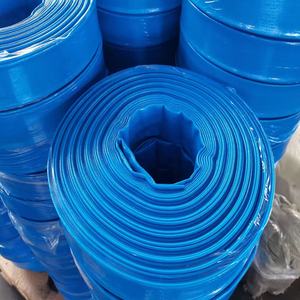 สายยางระบายน้ำ PVC สีฟ้า แบบแบน ขนาด 4 นิ้ว สำหรับปั๊มสระว่ายน้ำ การเกษตร และการชลประทาน - Product Image 5