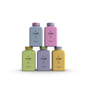 Tùy Chỉnh Kích Thước Và Màu Sắc Nhựa Thuốc Lọ Vít Cap Dễ Dàng Mở Thiết Kế Vitamin Bổ Sung Chai Với Trẻ Em Chống Cap Bán Buôn - Product Image 1