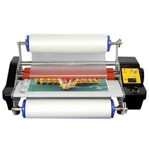 A3 Laminator Roll to Roll Heiß/Kalt Transfer Pet Film A-B Film Lamini maschine für UV DTF Drucker