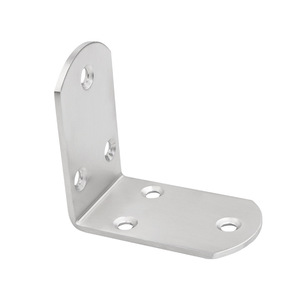 Support d'angle en acier inoxydable Juwoya en forme de L à 90 degrés, épaissi, pour étagère, connecteur de meuble - Product Image 2