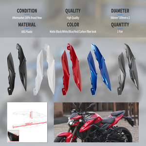 XXUN Moto Siège Arrière Cadre Côté Queue Couverture Protecteur pour <span class=keywords><strong>Suzuki</strong></span> GSXS750 GSX-S750 <span class=keywords><strong>GSXS</strong></span> 750 2017 <span class=keywords><strong>2018</strong></span> 2019 2020 2021 2022 - Product Image 5