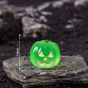 2025 New Halloween Glitter Lantern Creative Miniature Landscape Figurine DIY Resin Craft Desktop <b>Ornament</b> for Home Decoration - Product Image 4