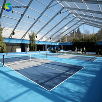 Carpa Deportiva Portátil de Aluminio Personalizada, Impermeable, Fácil de Montar, para Todas las Estaciones, para Gimnasios al Aire Libre, Canchas de Baloncesto, Eventos de Entrenamiento