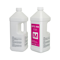 Tinta Tekstil DTG Premium Berkualitas Tinggi 1.8 Liter untuk Printer Brother GTX Pro 422 423 424 dengan Chip dalam Warna Cerah