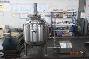 Usine Prix Acier Inoxydable BB Crème Résine Mélangeur Sous Vide Faisant La Machine Ligne De Polissage Liquide Émulsifiant Réservoir Lotion Pour Le Corps - Product Image 3