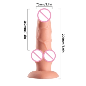 Bestseller Großhandel Fabrik preis Große Silikon dildos, vibrierender Silikon penis in China - Product Image 5