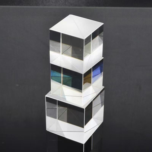 Ánh sáng khối màu kết hợp lăng kính phân cực trang trí tách lăng kính giảng dạy thí nghiệm kính quang học lăng kính - Product Image 4