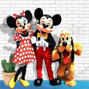 Giáng Sinh Halloween Đảng Mickeying Và Minnieing Linh Vật Trang Phục Đảng Set Chuột Phim Hoạt Hình Linh Vật Trang Phục Người Lớn - Product Image 5