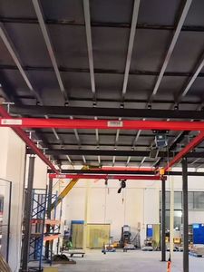 Phong Cách Châu Âu Mini Chùm Đơn Cần Cẩu Cho Kbk Mô Hình 500Kg Mềm Cầu Đường Sắt Ánh Sáng Với PLC Lõi Động Cơ Thành Phần - Product Image 3