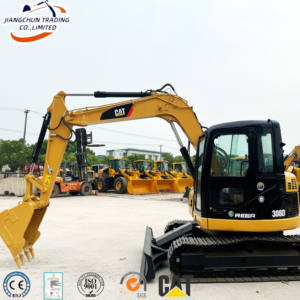 Excavadora Hidráulica CAT 308D Usada y Versátil para Diversas Aplicaciones de Manejo de Materiales en Obras de Construcción Pequeñas y Medianas - Product Image 1
