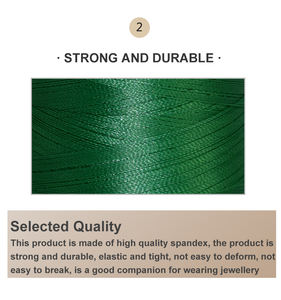 150D/2ไมโคร-ยืดเส้นใยไนลอนทนการสึกหรอด้ายพิเศษสำหรับผ้ายืดหยุ่นชุดโยคะชุดว่ายน้ำ - Product Image 5