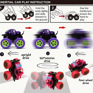 Véhicule <span class=keywords><strong>Jouet</strong></span> en Gros : Nouvelle Voiture Monster Truck à Friction pour Enfants, Miniatures de Voitures à Pousser à Bas Prix - Product Image 5