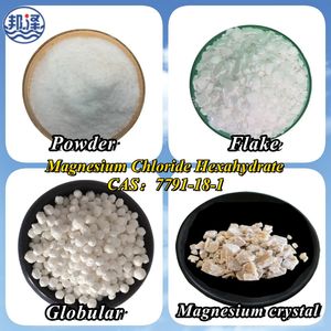 Flocons de MgCl2 de qualité alimentaire 46,5 % min. Prix du chlorure de magnésium hexahydraté en poudre, granulés blancs 46 %, engrais déshydratant - Product Image 3