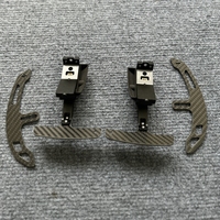 Palettes de changement de vitesse magnétiques en fibre de carbone pour PORSCHE 992 GT3 Touring Dry YT Palettes de changement de vitesse étendues de remplacement personnalisées