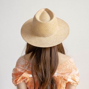 Sombrero de Paja Estilo Jazz, Simple y Moderno, para Primavera/Verano, Ideal para Viajes y Playa, con Ala Ancha - Product Image 3