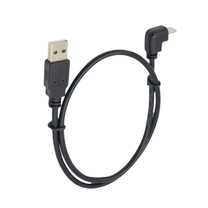Fabrika USB 2.0 A-Erkek - Tip-C 90 Derece/Yan Bükümlü 3A Hızlı Şarj 1 Metre Kablo, Saf Bakır İletken ve PVC Kılıflı - Product Image 5