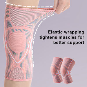 Rodilleras de compresión elásticas de 4 lados para alivio del dolor articular y artritis, soporte deportivo para rodilla - Product Image 3