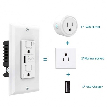 Factory Direct Sales Low Price Safe and Durable Smart Outlet Socket Wifi for Home Use