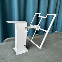 Panneau solaire extérieur durable en acier, aluminium et acier inoxydable, revêtement en poudre, indice de protection IP65/IP66/IP67, certifié ISO9001, OEM/ODM