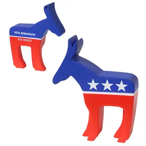 New Design Democratic Donkey PU Stress Reliever/Stress Ball /Stress toy