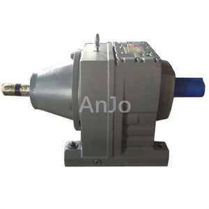R77 R97 R107 Big Torque 15KW 22KW Serie R 380V 400V Mezclador de reducción de eje coaxial Reductor de velocidad Motor de engranaje helicoidal eléctrico - Product Image 4