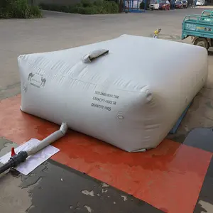 뜨거운 판매 2000L-20000 리터 휴대용 풍선 회색 방수포 중동 유연한 물 저장 방광 탱크