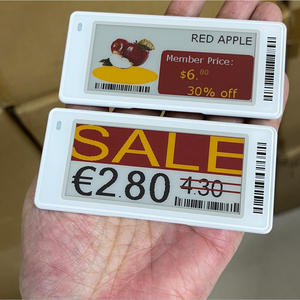 Bluetooth Ble Api Cloud E Ink Epd Digital Price Tags For Supermarkets Program Eas System Nfc Esl Electronic Shelf Talkers Labels - Product Image 2