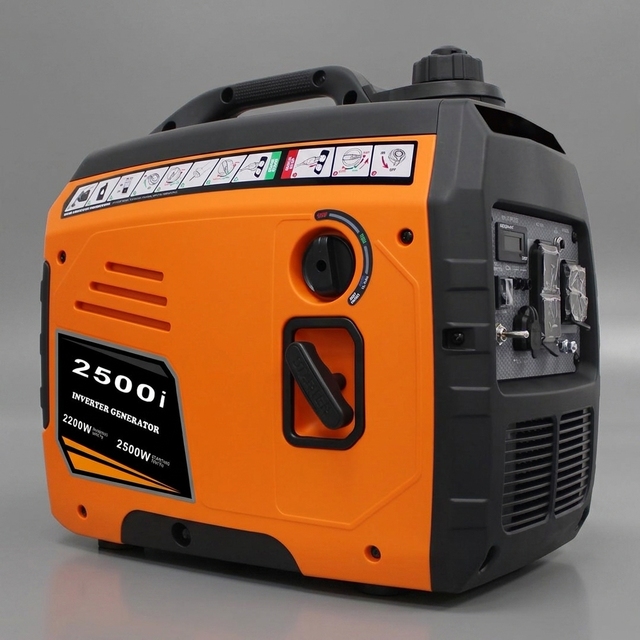 Hot Sale 2026 Factory Price 2.5KW 220V 4-Stroke 50Hz Small Silent Portable Waterproof Gasoline Inverter Generator