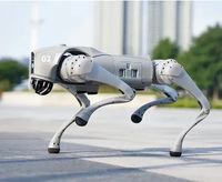 Robot quadrupède biomimétique à reconnaissance faciale pour la sécurité des patrouilles, robot chien pour les aéroports, les métros et les trains à grande vitesse