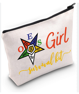 Bolsa de Cosméticos de Hermandad, Regalo <span class=keywords><strong>para</strong></span> Hermanas de Hermandad, Bolsa de Maquillaje con Cremallera, Regalo <span class=keywords><strong>para</strong></span> Hermandad Griega - Product Image 3