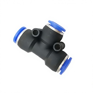 Raccord pneumatique en plastique PE à branchement rapide, connecteur à simple pression, 4-12 mm, tuyau d'air PU, raccord universel pour tuyau - Product Image 4