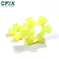 Joint d'étanchéité CFKS personnalisé en PU durable, insert d'accouplement araignée, élément d'accouplement à mâchoires en caoutchouc haute élasticité pour pompes à eau